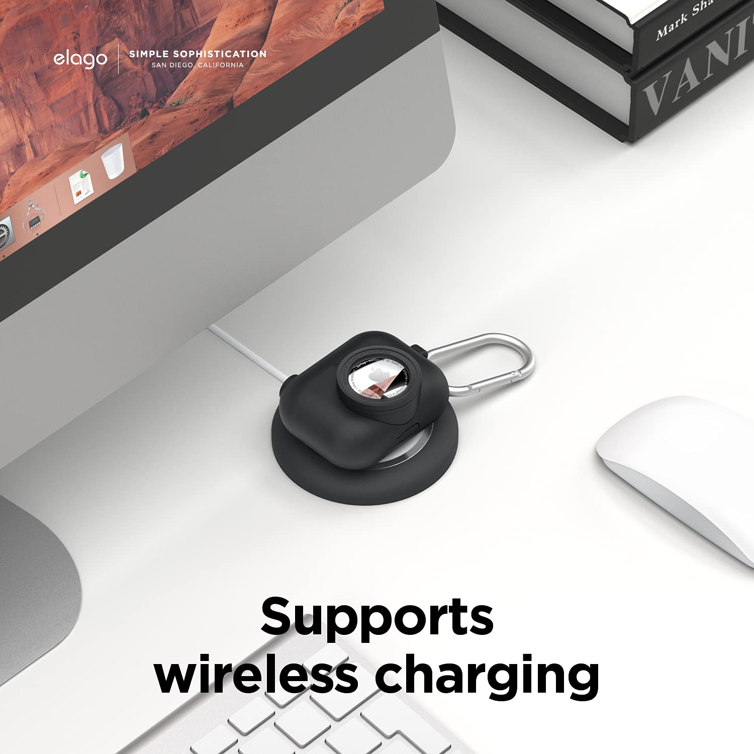 elago AirPods Pro対応 カメラデザイン シリコンケース SNAP SHOT CASE